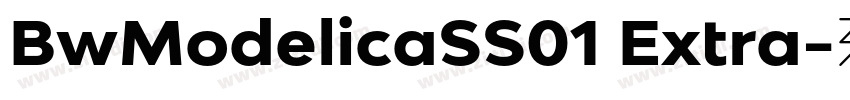 BwModelicaSS01 Extra字体转换